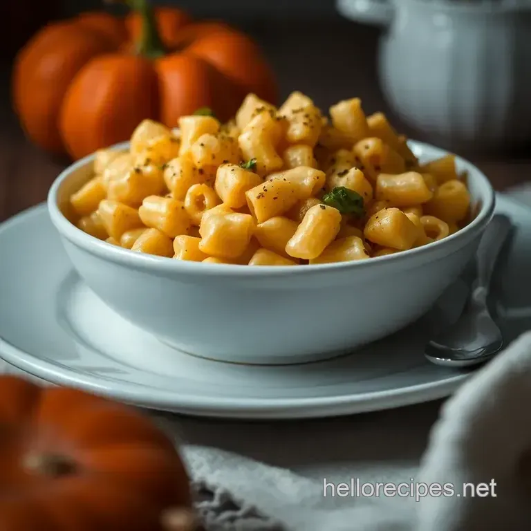 Creamy Squash Macaroni and Cheese: a Comforting Twist on a Classic presentation