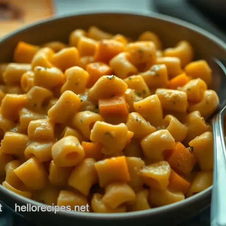 Creamy Squash Macaroni and Cheese: A Comforting Twist on a Classic