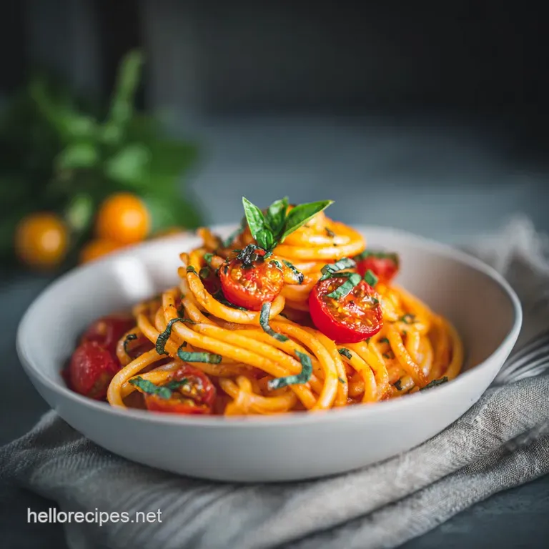 Tomato Pasta Creamy 20 Minute Dinner