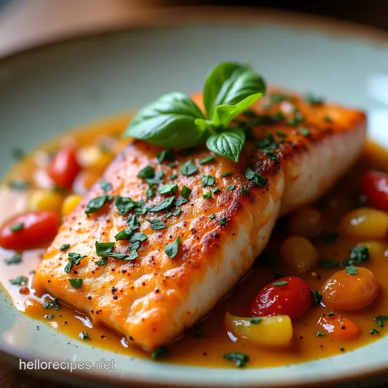 Easy Creamy Tuscan Salmon Recipe with Spinach in 35 Mins