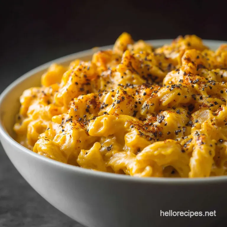 Vegan Butternut Squash Mac and Cheese: the Ultimate Creamy Comfort Dish presentation