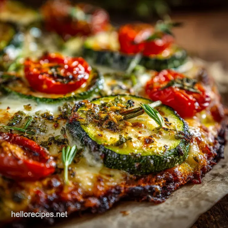 The Zesty Zucchini Bake A Proper Keto Pizza Night