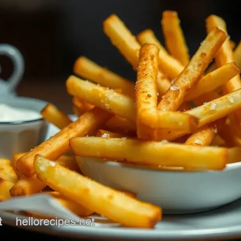 Crispy Air Fryer French Fries: A Lightened Up Classic