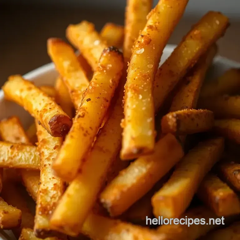 Crispy Air Fryer Fries: Golden Perfection in Less Time presentation