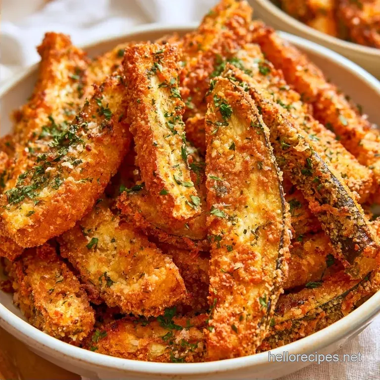 Crispy Baked Eggplant Fries