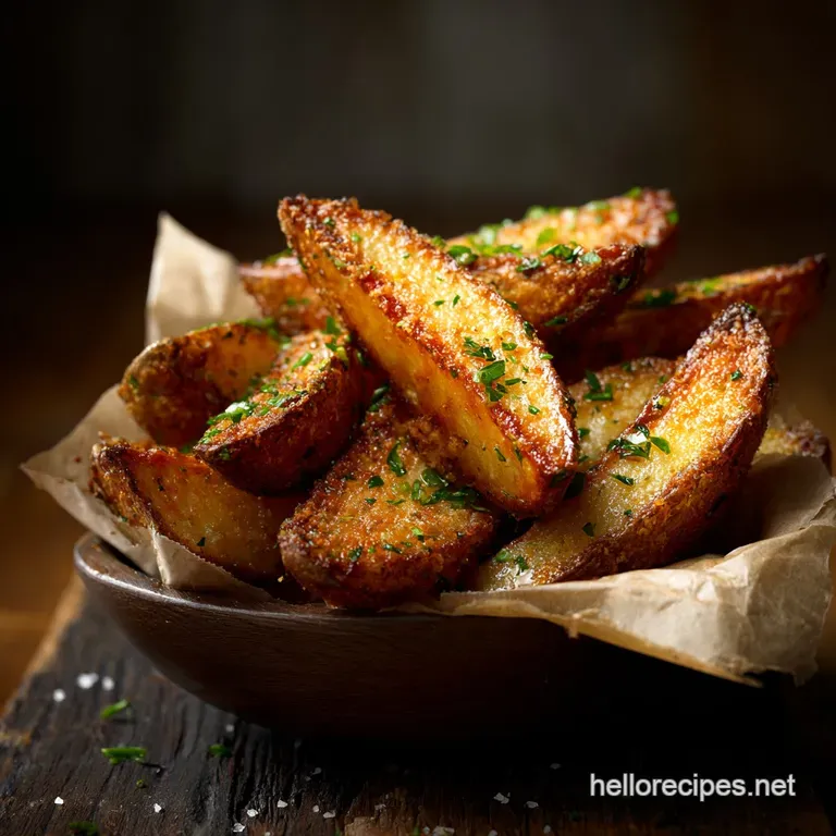 Crispy Baked Potato Wedges The Ultimate Pub Grub Side