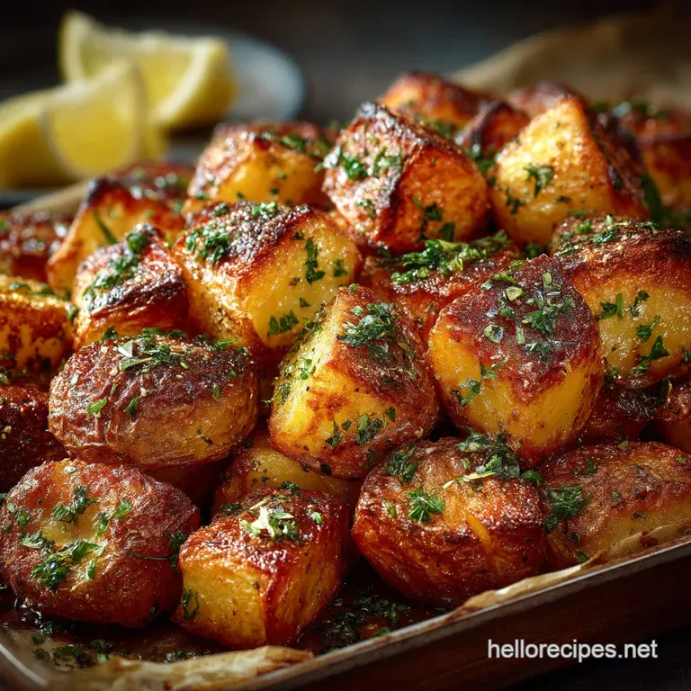 The Ultimate Sunday Roast Staple ExtraCrispy Smashed Roasted Potatoes