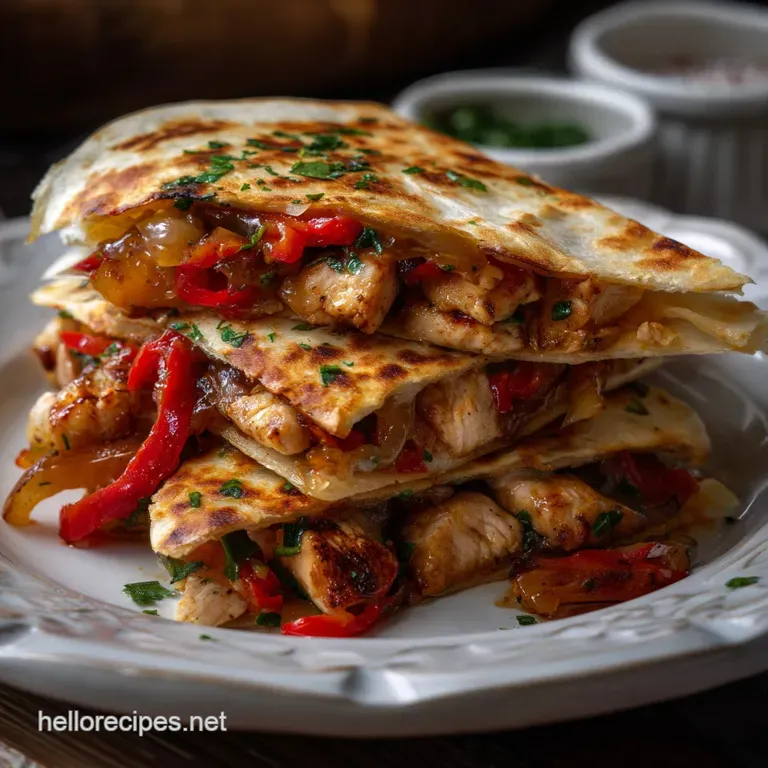 The Best Chicken Fajita Quesadilla: 30-Minute Masterclass