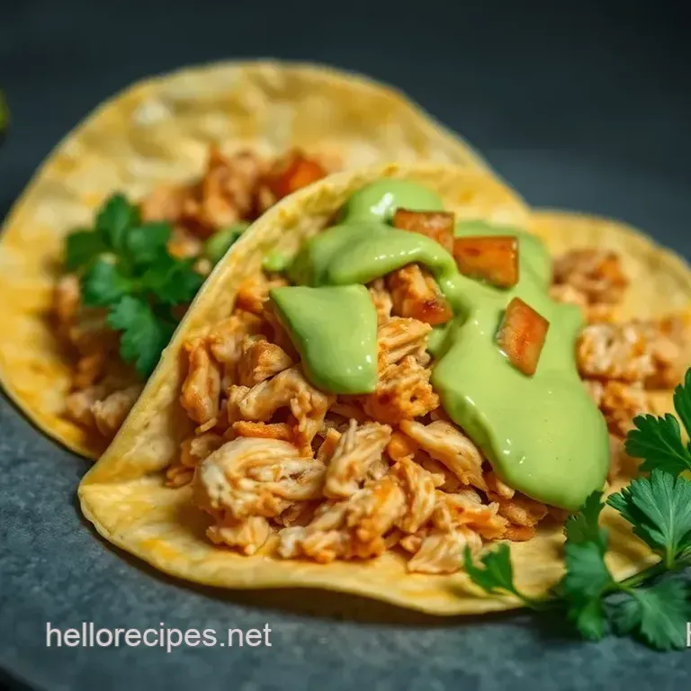 Deliciously Easy Crispy Chicken Tostadas with Avocado Lime Dressing