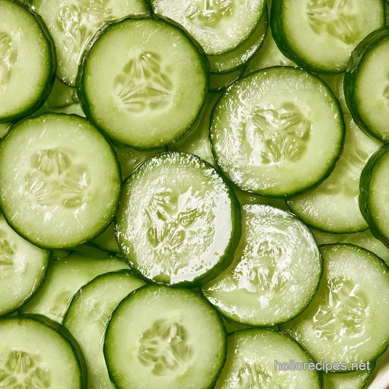 Crispy Cucumber Pickles in 20 Minutes