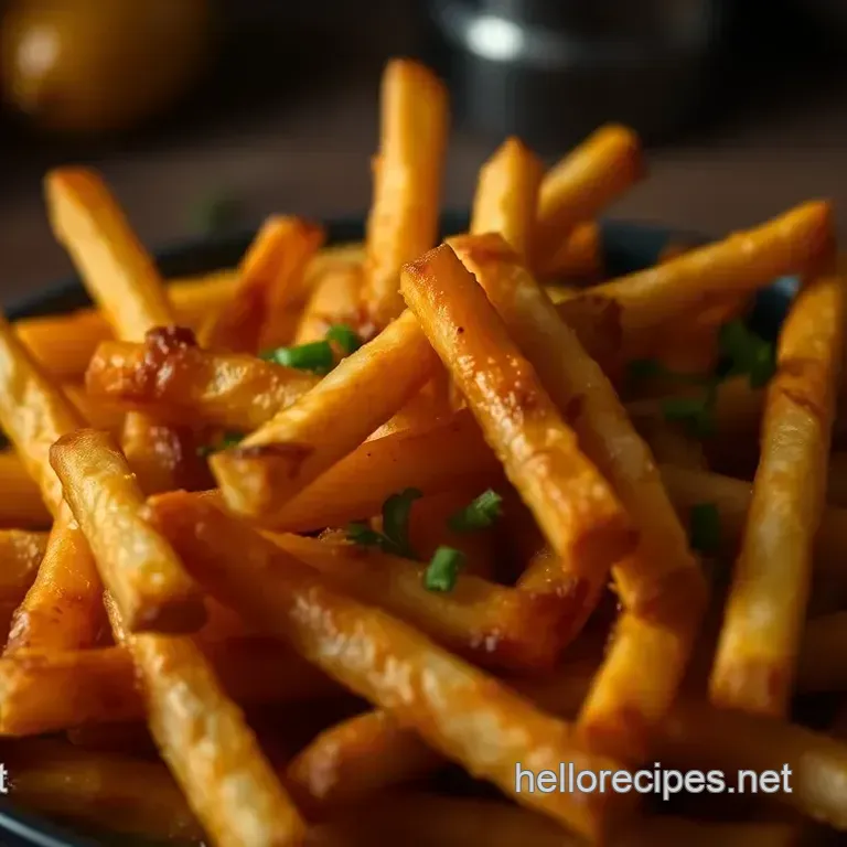 Crispy Golden Homemade Fries: Your Classic Comfort Snack