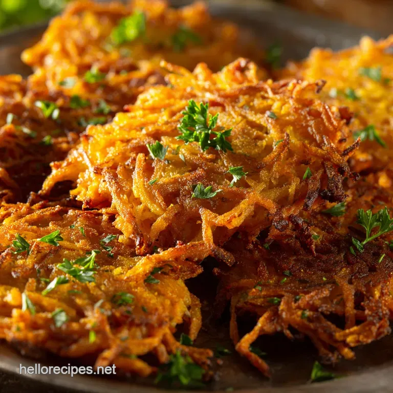 Healthy Sweet Potato Hash Browns The Crispiest Baked or PanFried Recipe