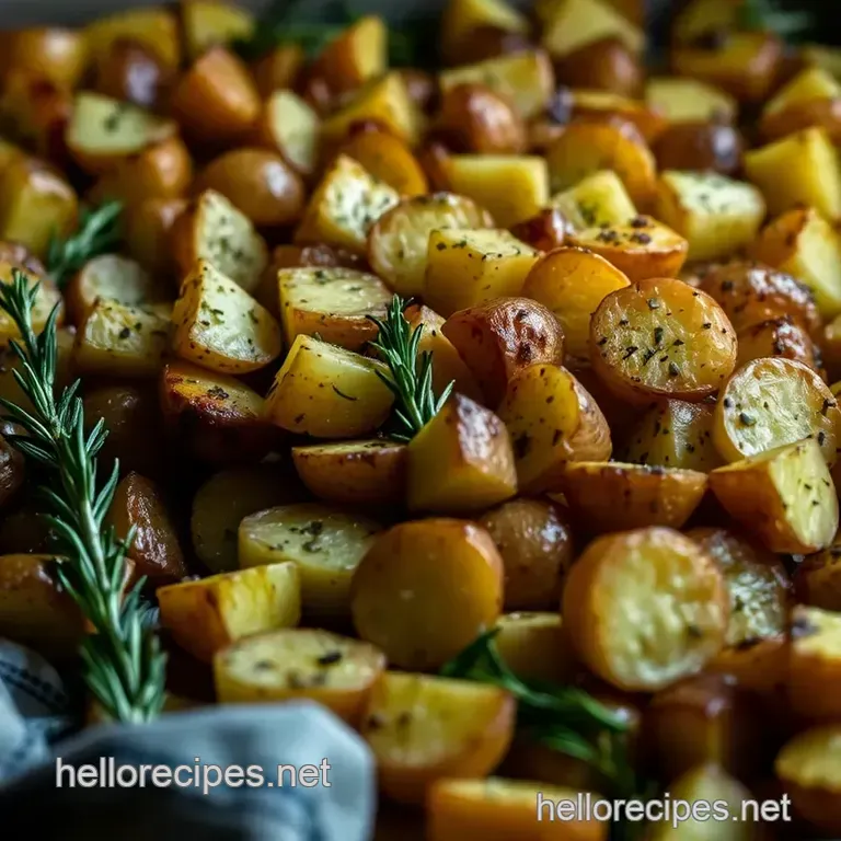 Crispy Herb-Roasted Potatoes: the Ultimate Comfort Food Side presentation