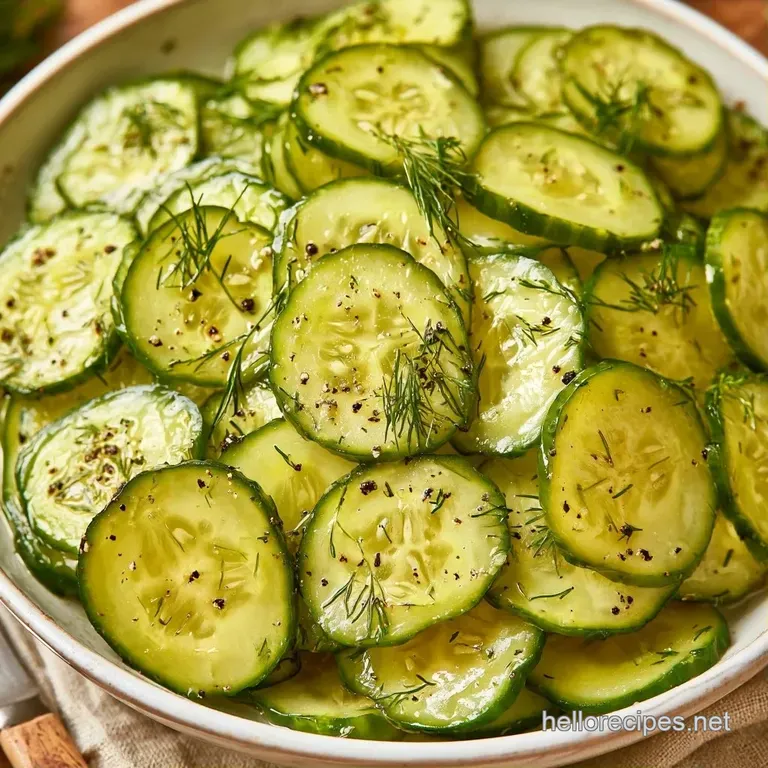 Fried pickle slices neatly arranged beside a small bowl of creamy white dip and scattered fresh green herbs.