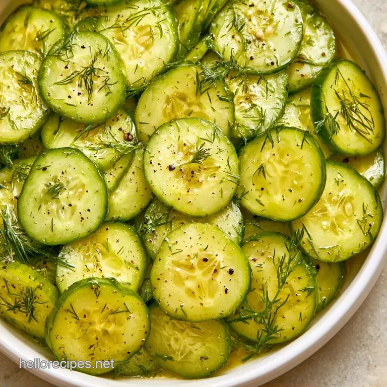 Homemade Dill Pickles with Fresh Dill