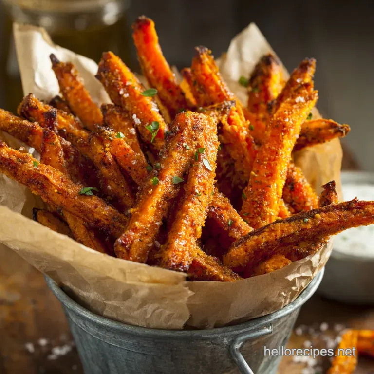Crispy Oven Baked Sweet Potato Fries The Crispiest Crunch Technique