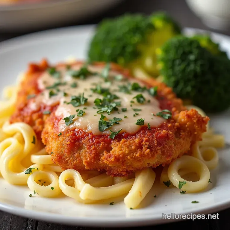 The Golden Sceptre UltraCrispy PankoCrusted Chicken Parmesan