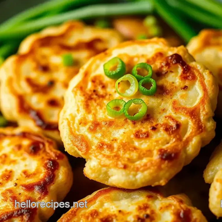 Delicious & Easy Crispy Scallion Pancakes Recipe for Snacks