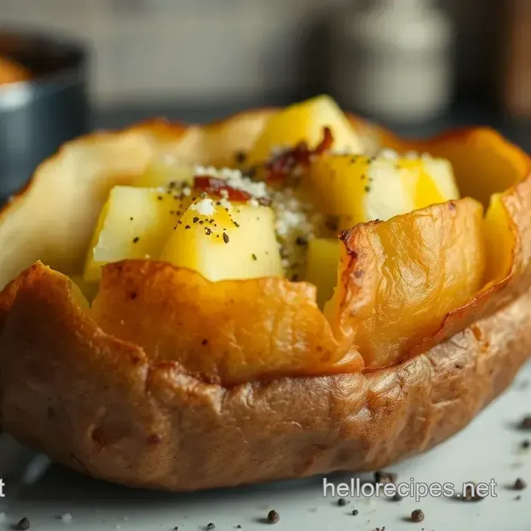 Crispy-Skinned Baked Potatoes: The Ultimate Comfort Food