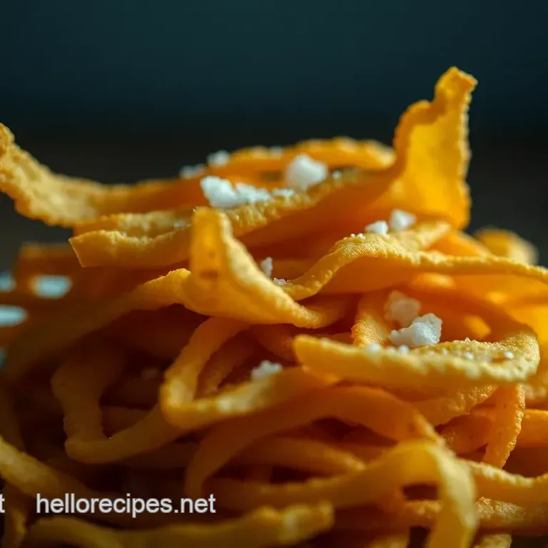 Easy Crispy Tortilla Strips for Tortilla Soup: A Family Favorite