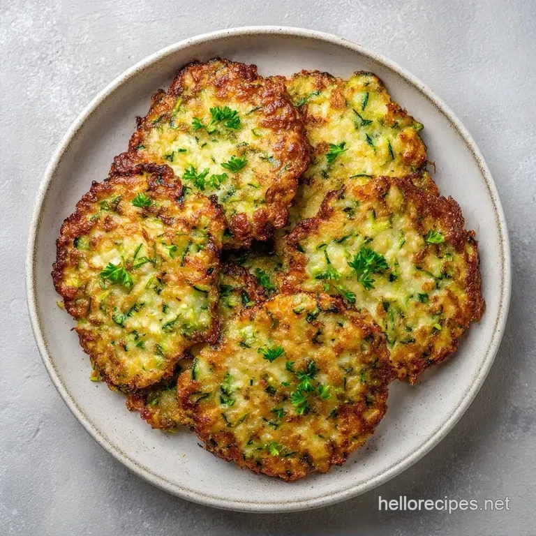 Healthy Zucchini Fritters: Kid-Friendly