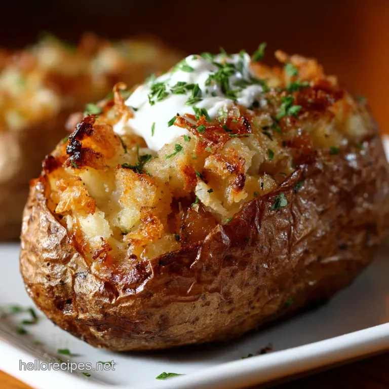 Crock Pot Baked Potatoes: The Effortless Fluffy Spud Recipe for Dinner