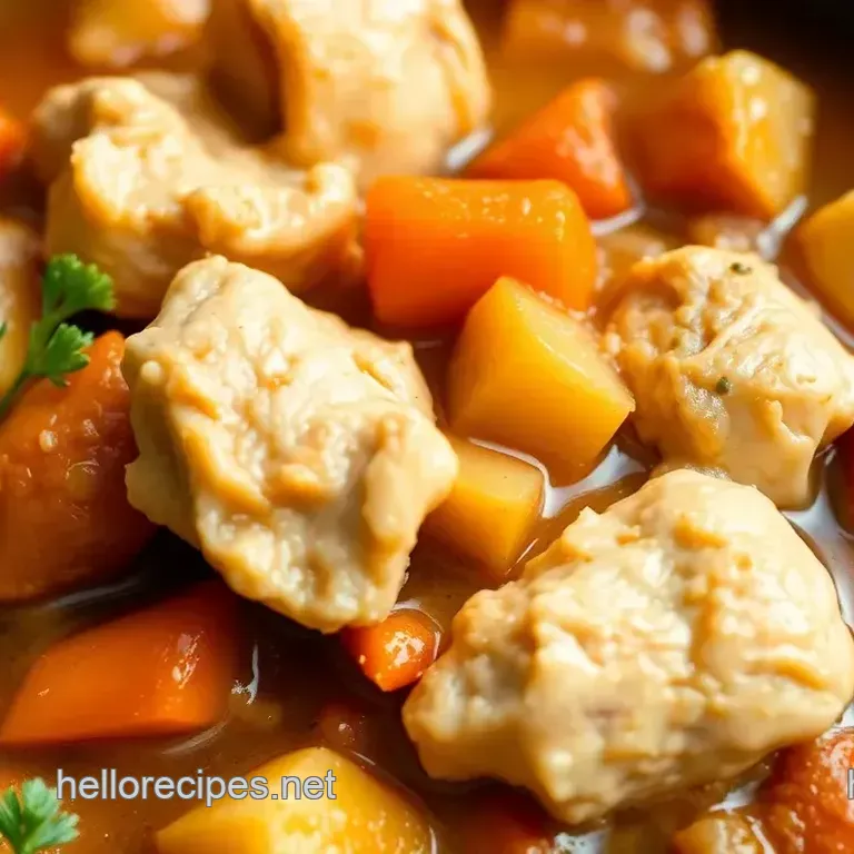 Hearty Crock Pot Chicken Stew - Cozy Comfort Food: A Family Favorite Recipe