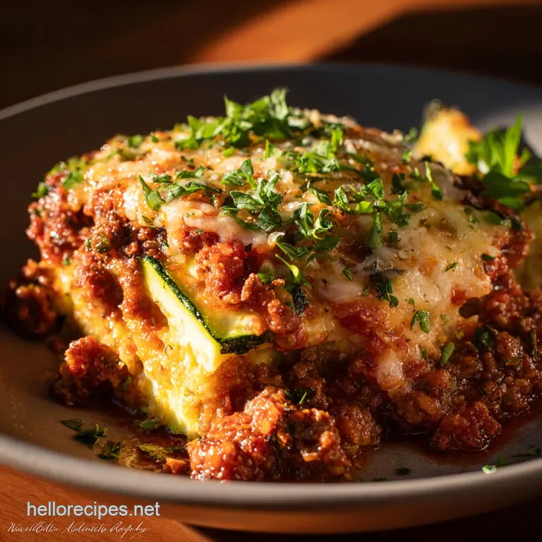Crock Pot Low Carb Lasagna: Slow Cooker Zucchini Dish for Guilt-Free Dinner