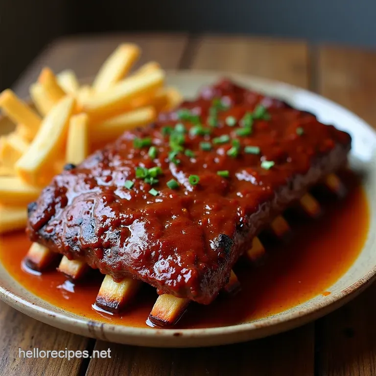 Crockpot BBQ Baby Back Ribs FallOffTheBone Delicious