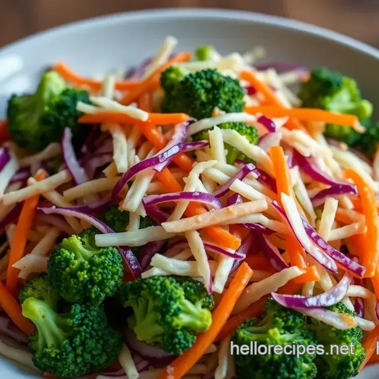How to Make Broccoli Slaw: A Healthy Twist on Classic Coleslaw