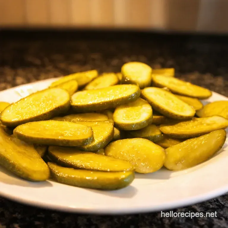 Crunchy Tangy Homemade Dill Pickles The Real McCoy presentation