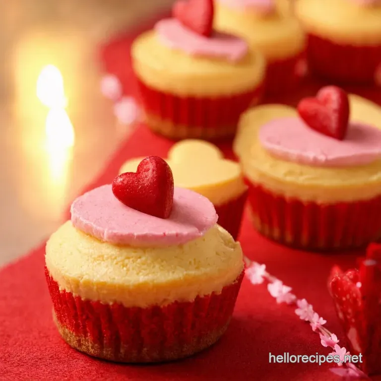 Cupids Arrow Mini Cheesecakes a Valentines Delight presentation