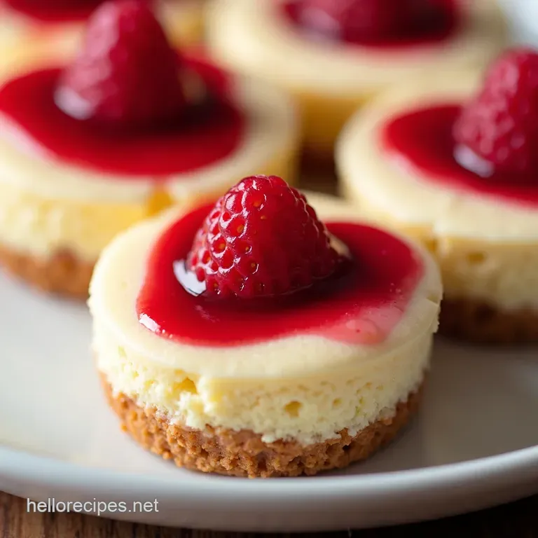 Cupids Kiss Mini Heart Cheesecakes