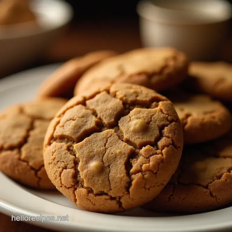 The Ultimate OldFashioned Molasses Gingersnap Cookies presentation