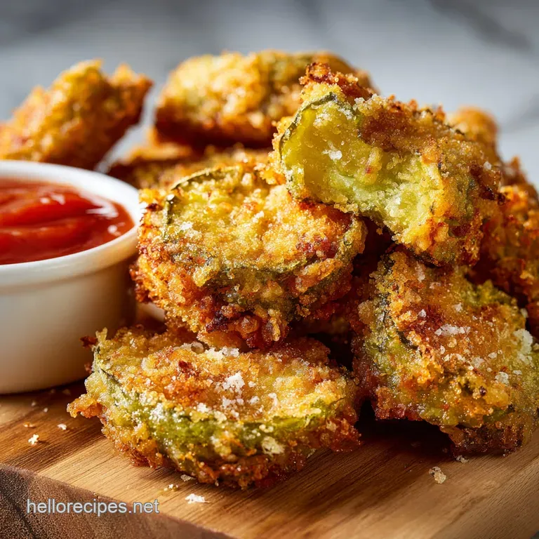 Deep Fried Pickles: Shatter Crisp