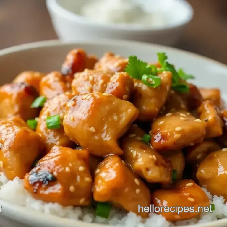 Delicious Ginger Chicken in 40 Minutes
