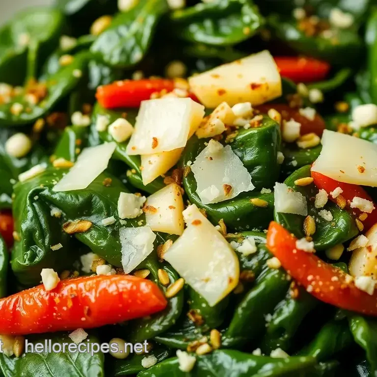 Easy & Delicious Stir-Fried Spinach with Garlic: My Ultimate Comfort Dish!