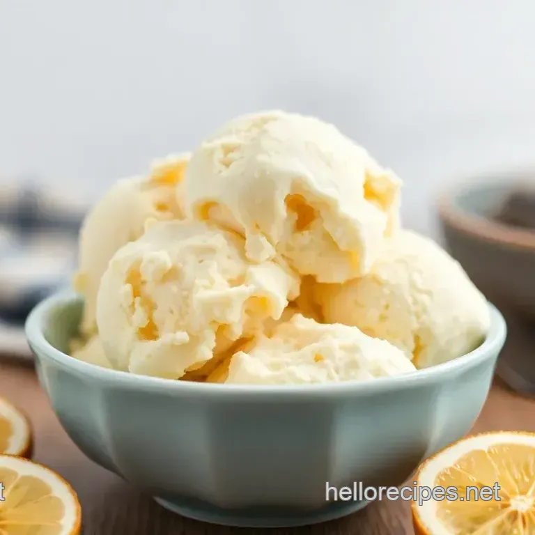 Dreamy Vanilla Bean Ice Cream
