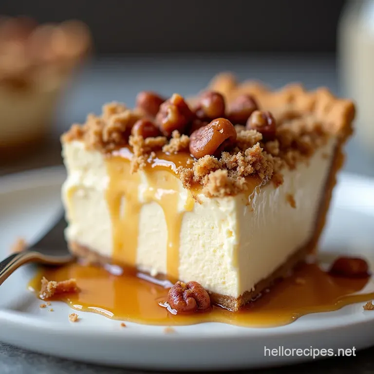 The Sticky Toffee Dream Silky Dulce de Leche Cream Pie with Toasted PecanGraham Crumble