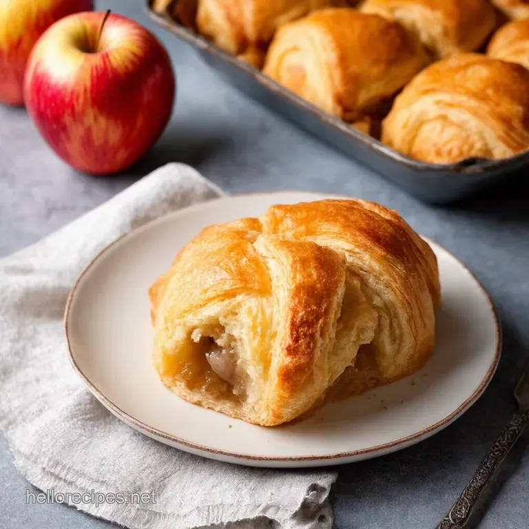 Easy Apple Dumplings with Crescent Roll Magic