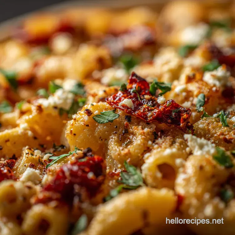 Baked Feta Pasta the Ultimate Easy Feta Tomato Recipe presentation