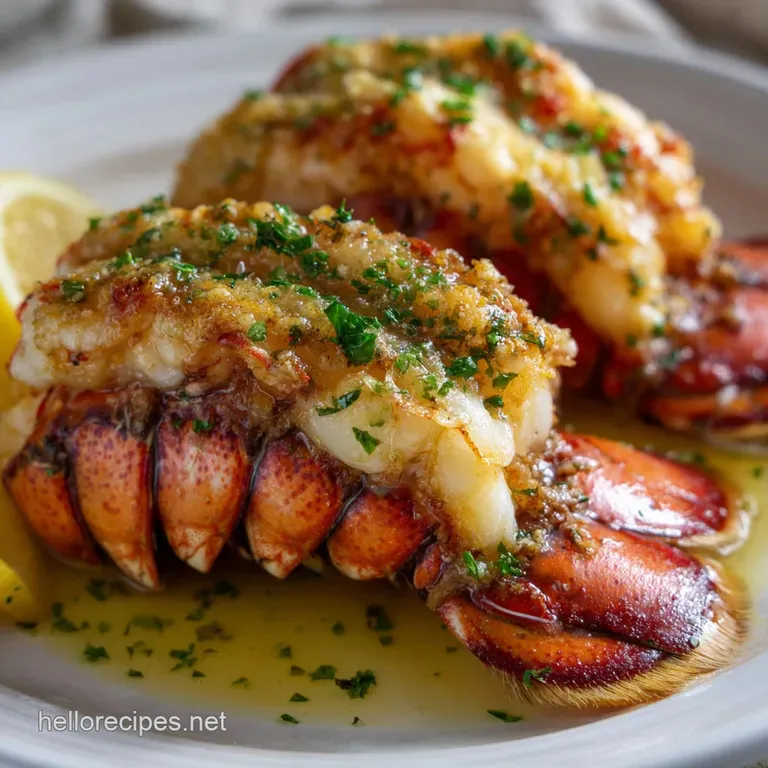 Lobster Tail Recipe: Lemon-Garlic Butter Bake