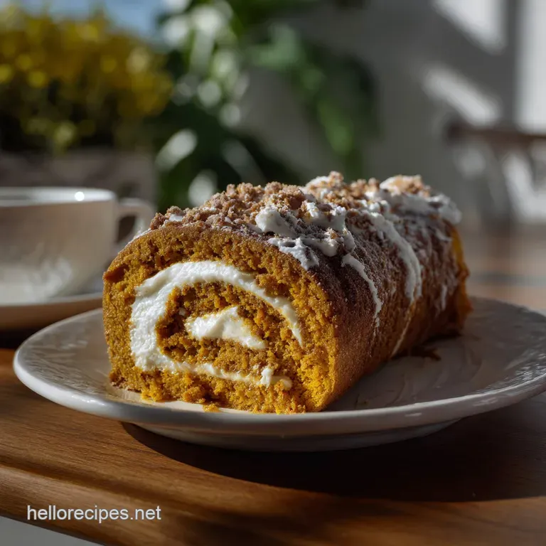 Easy Classic Pumpkin Roll Recipe