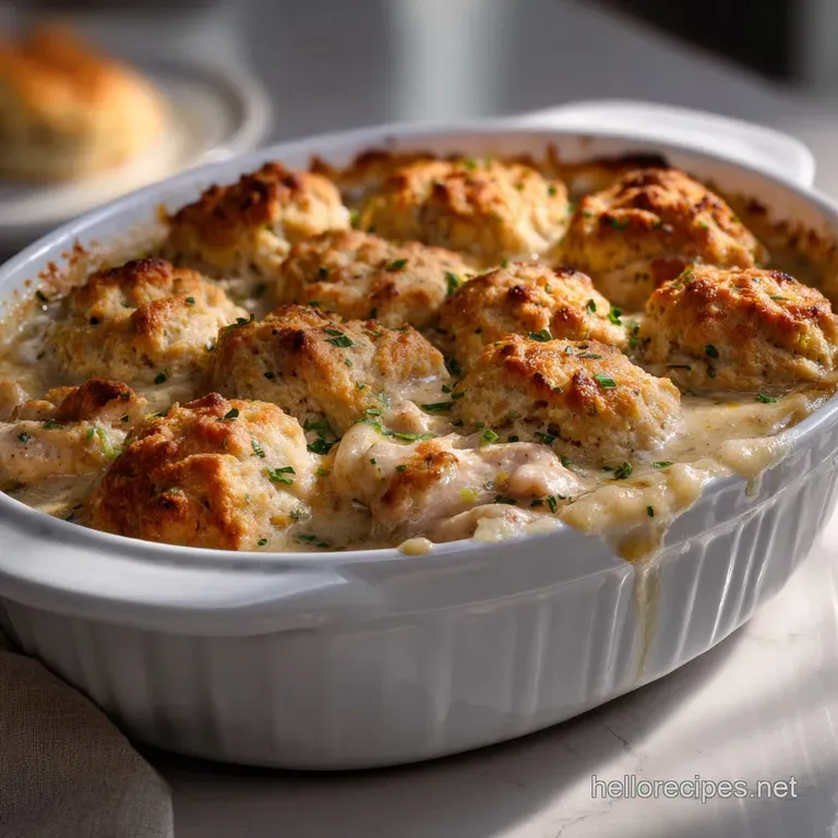 Chicken and Biscuit Bake: Ultimate Creamy Comfort Dinner