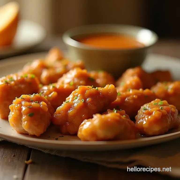 Sticky Crispy The Easiest Homemade Orange Chicken presentation
