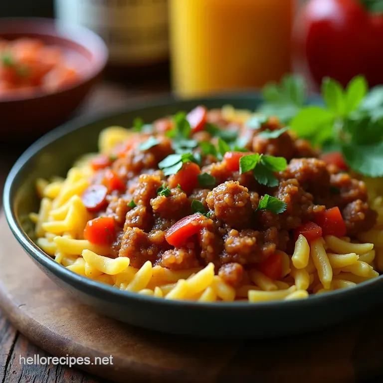 The 30Minute Havana Hustle Speedy Savoury Cuban Picadillo presentation
