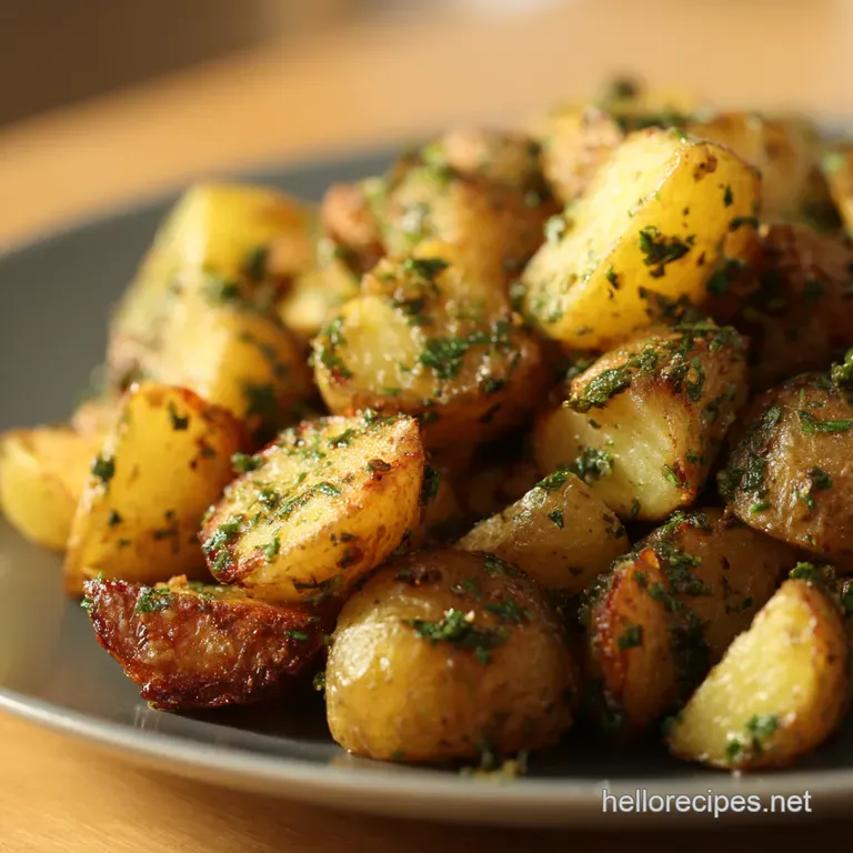 Easy Garlic Herb Roasted Potatoes Carrots Zucchini Aka the Roastie Rescue presentation