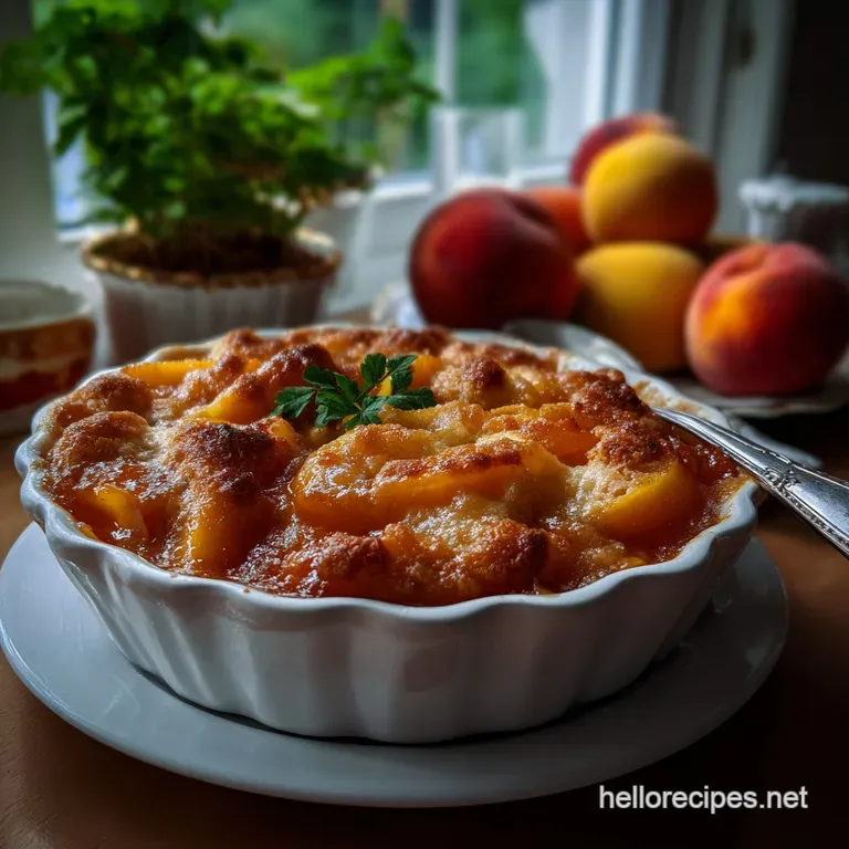 Easy GlutenFree Peach Cobbler Vegan Minimalist: Simple Baking Perfected