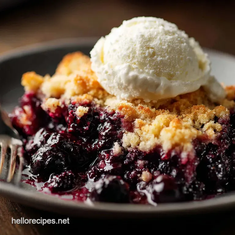 Gluten Free Blueberry Dump Cake The Effortless Crumble Dessert