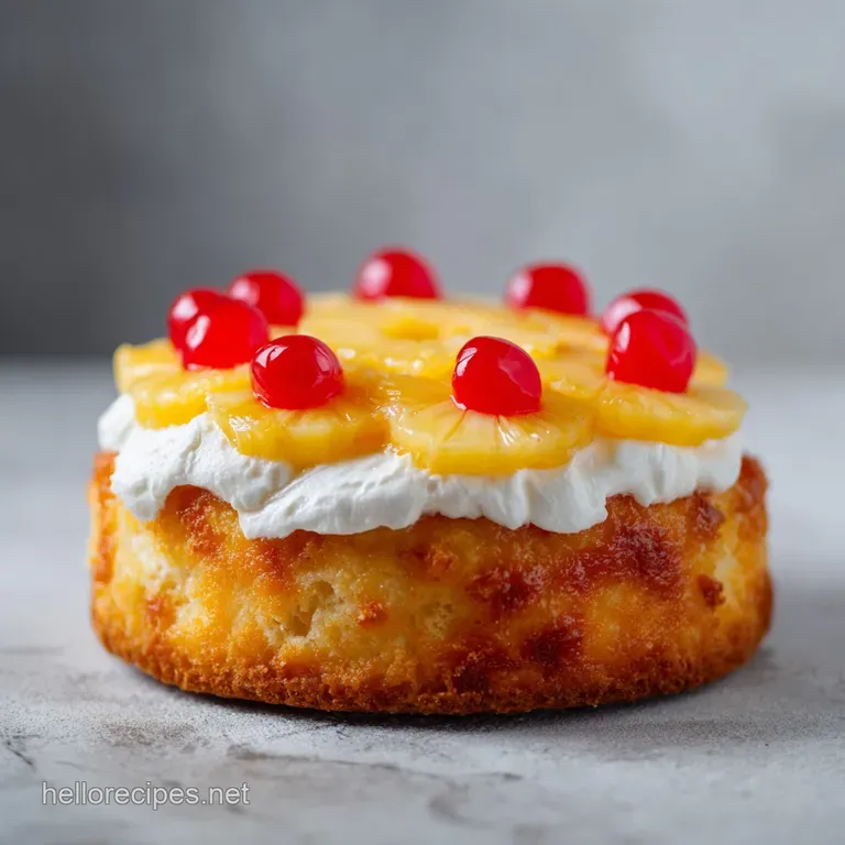 Pineapple Cake II: Moist and Tangy